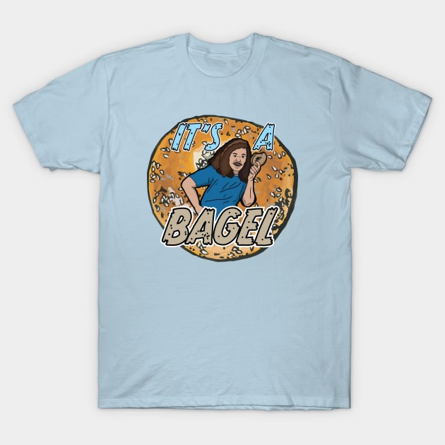 It's a Bagel! T-Shirt by Do Nothing Doodles